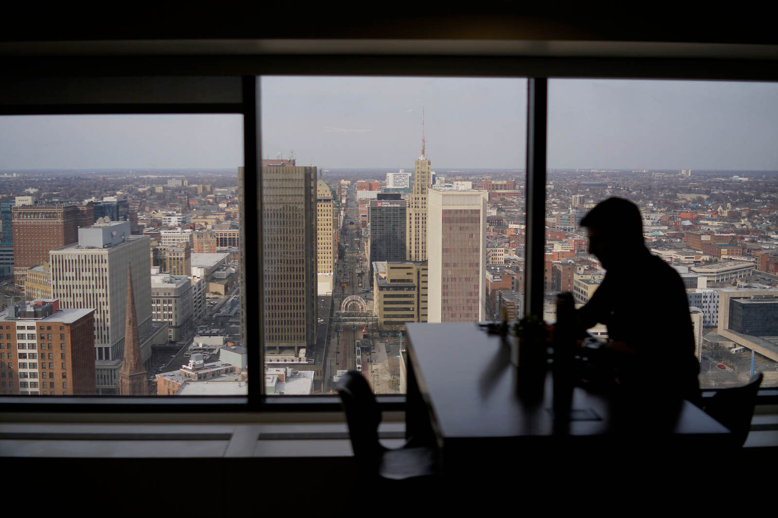 Workspace with a view